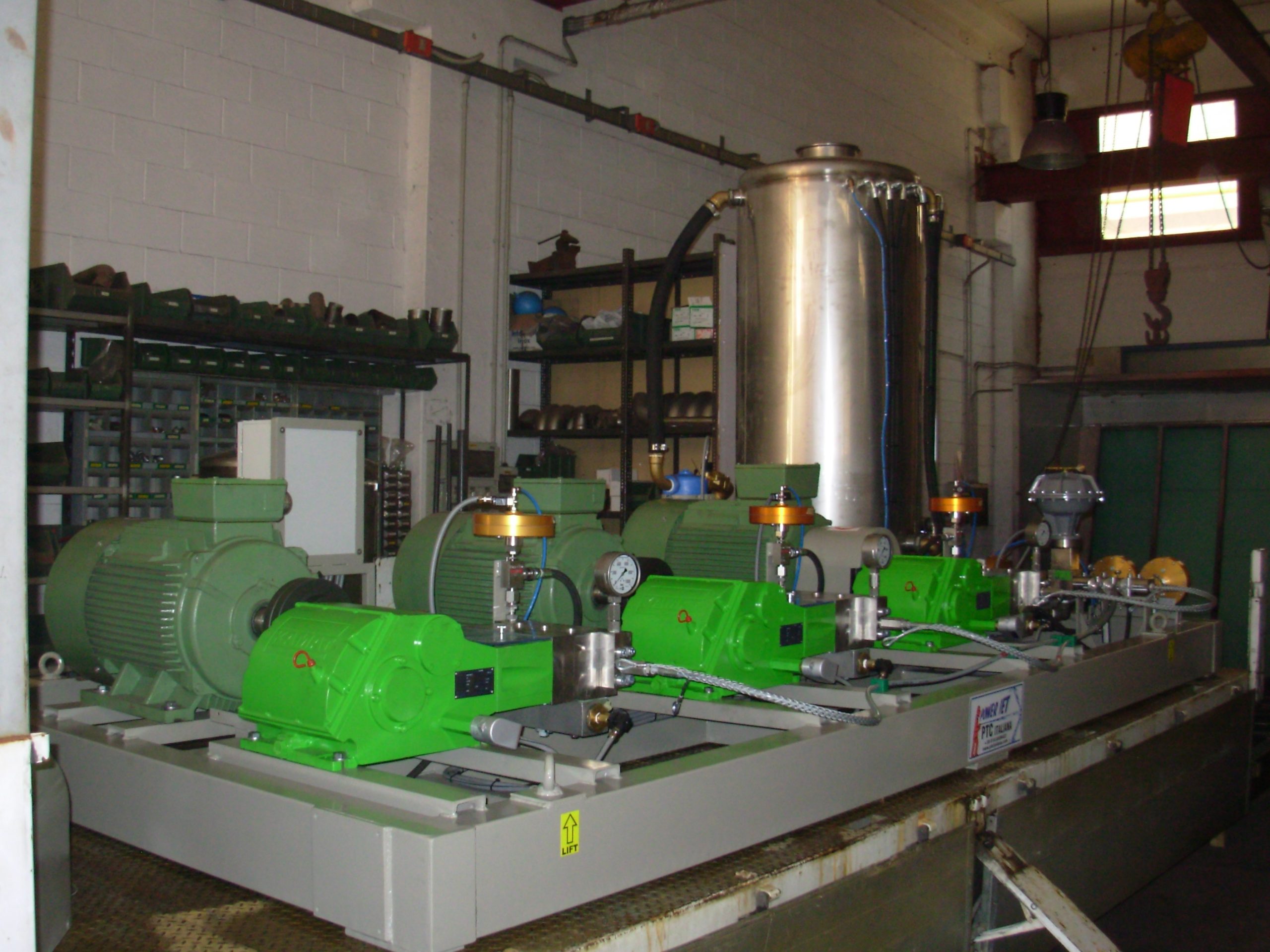 06.A water blasting mandrin removal 4 - ptc italiana